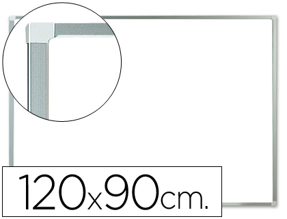 Pizarra blanca Q-Connect 120x90cm. melamina